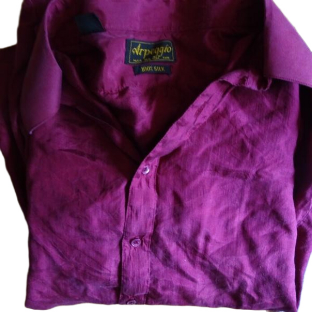ARPEGGIO 100% SILK SHIRT